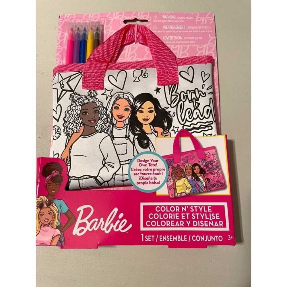 Barbie Color n Style Tote activity kit